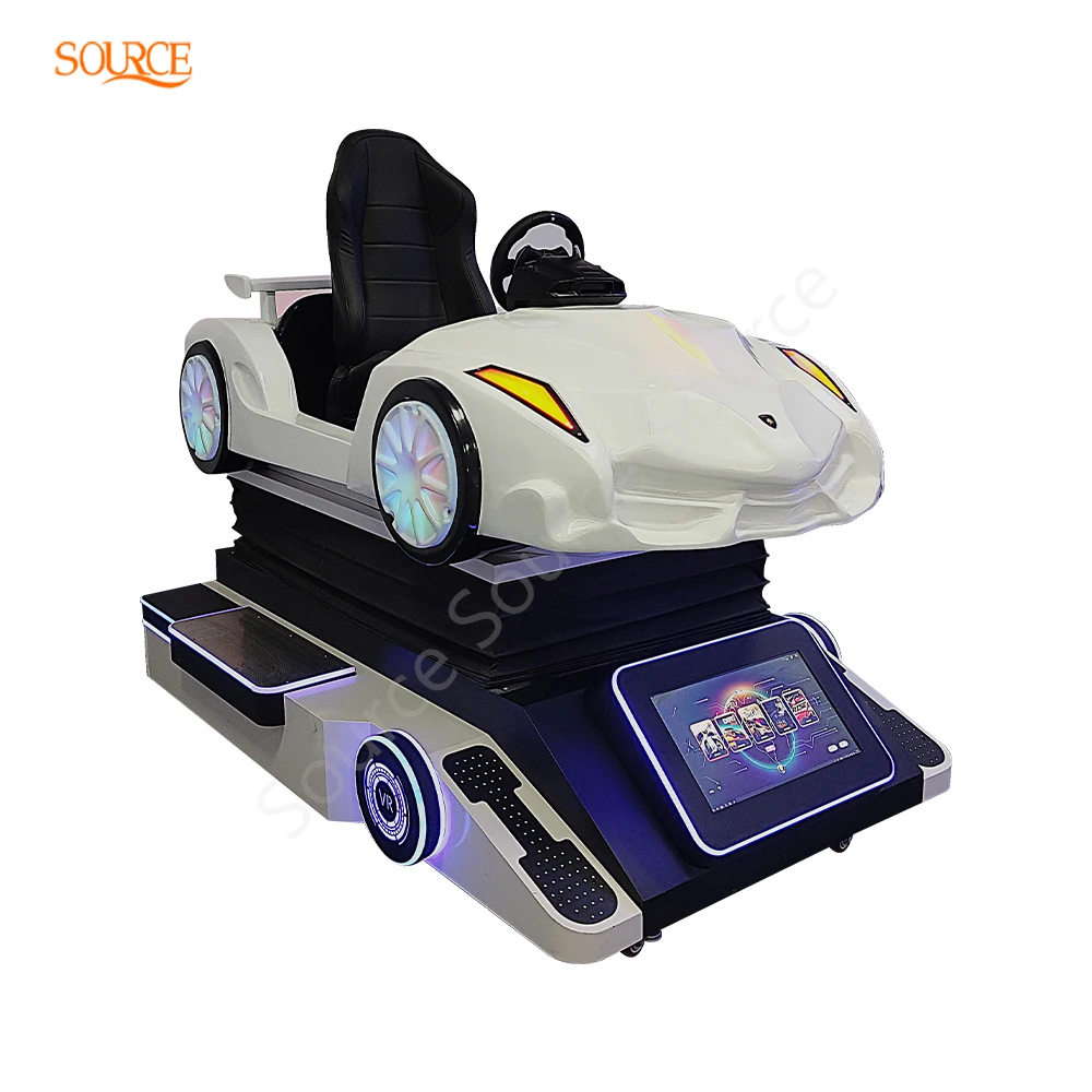 Exciting VR Simulators for Gamers and Race Lovers Virtual Reality Machine for Family Entertainment Centers