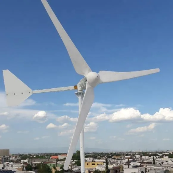 48V 96V Horizontal Axis Wind Turbine 2500W 5000W Wind Generator Motor for Roof