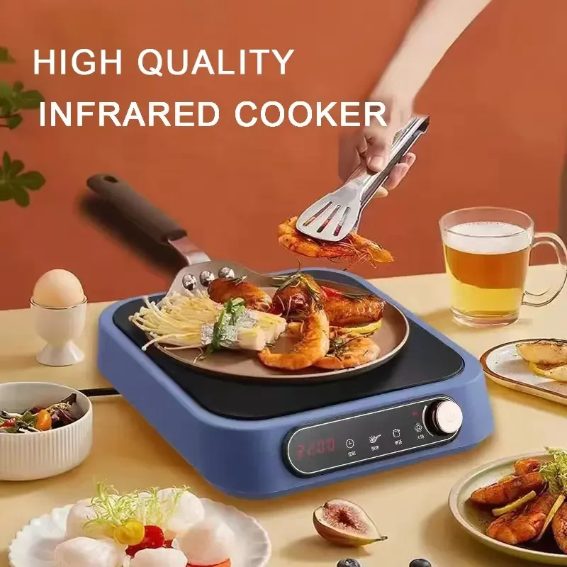 OPUR Manufacturer Countertop Mini Small Ceramic Stove Knob Control Electric Infrared Induction Cookers