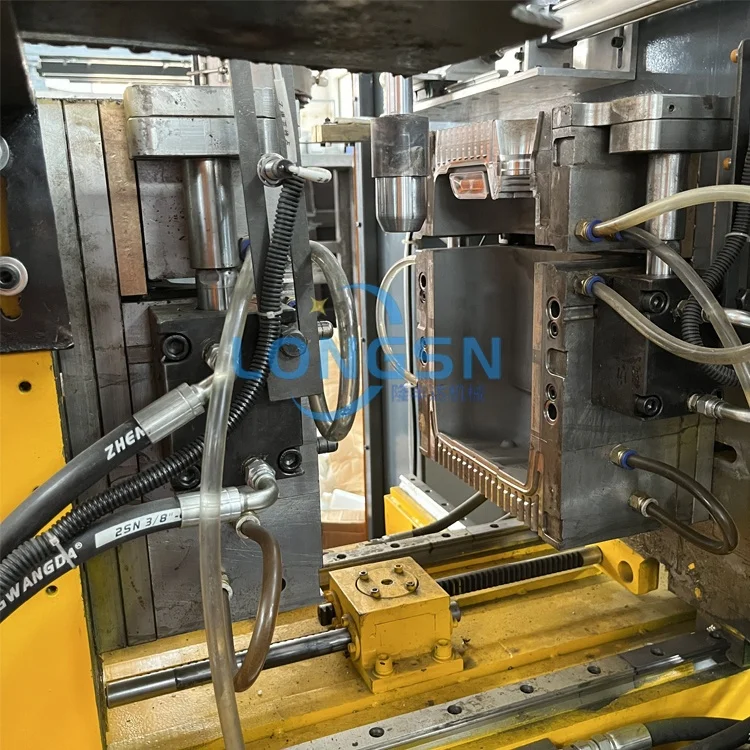 Automatic single station 10L jerry can jerrycan plastic extrusion blow molding machine