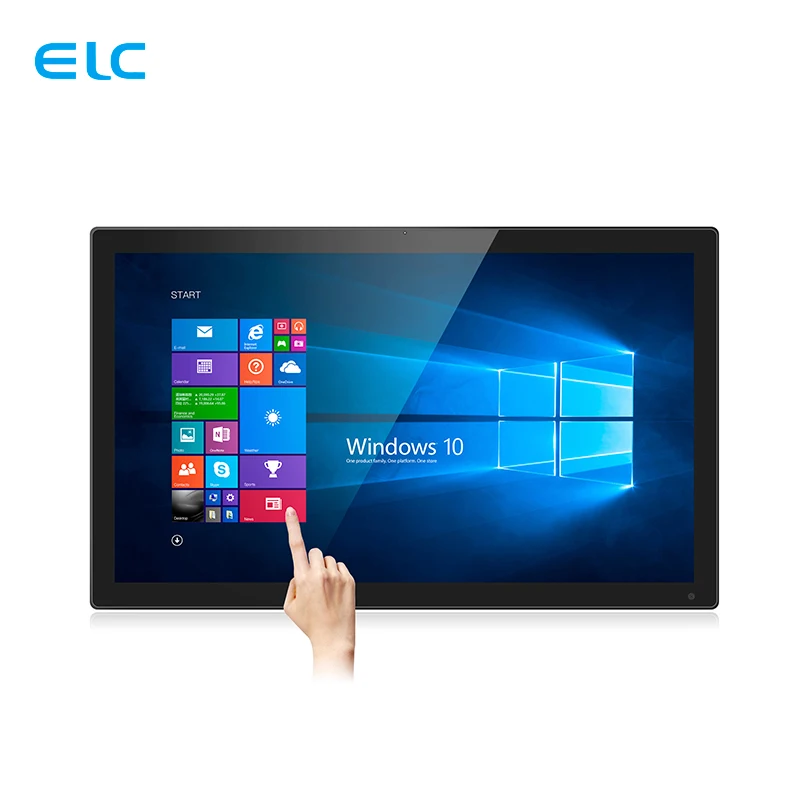 27 inch Full HD panel  high brightness 10 points capacitive touch monitor