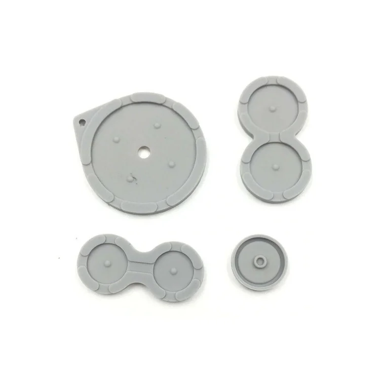 Silicone Conductive Rubber Pads D-Pads Button For GBA SP Games Full Conductive Rubber D-Pad Buttons