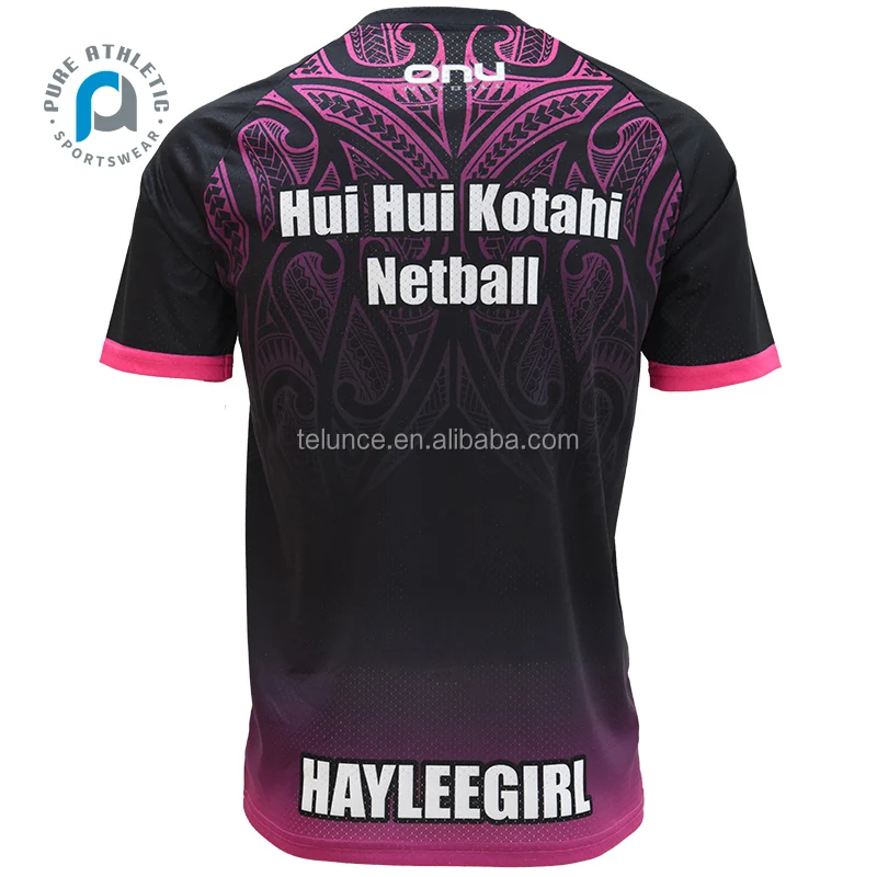Pure custom short sleeve tattoo sublimation shirt sports maori mesh sublimated polunesian baseball tee shirt prints wholesale
