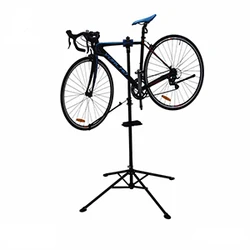 Aluminum Pro Mechanic Bike Repair Stand Foldable Bicycle Work Rack Adjustable Kit Bike Repair Tools