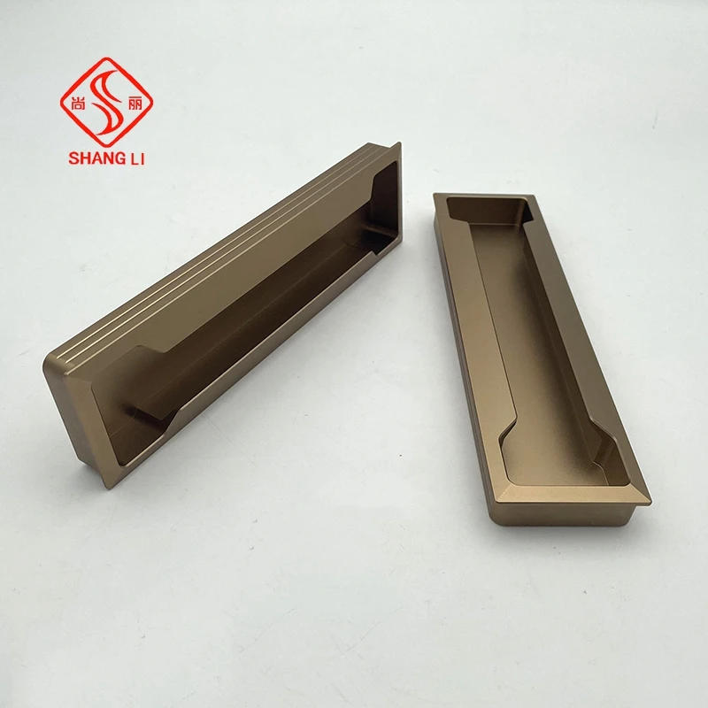 Anodizing Embedded Cabinet Hardware Handles Pull Kitchen Wardrobe Cupboard  Furniture Minimalist Embedded Handles For Furniture
