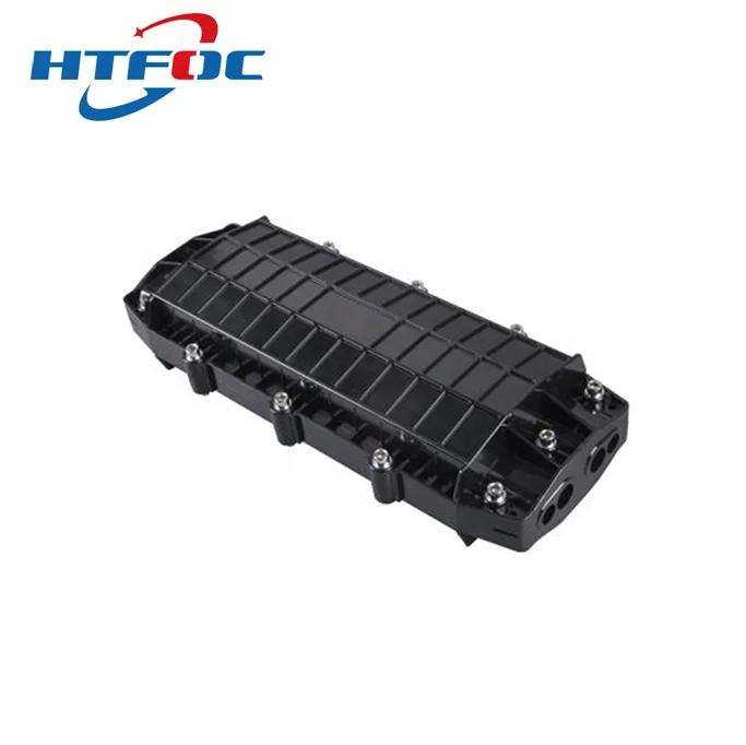 15 Port 96 Cores  Indoor Outdoor Inline Optical Fiber Splice Closure FTTX FTTH box