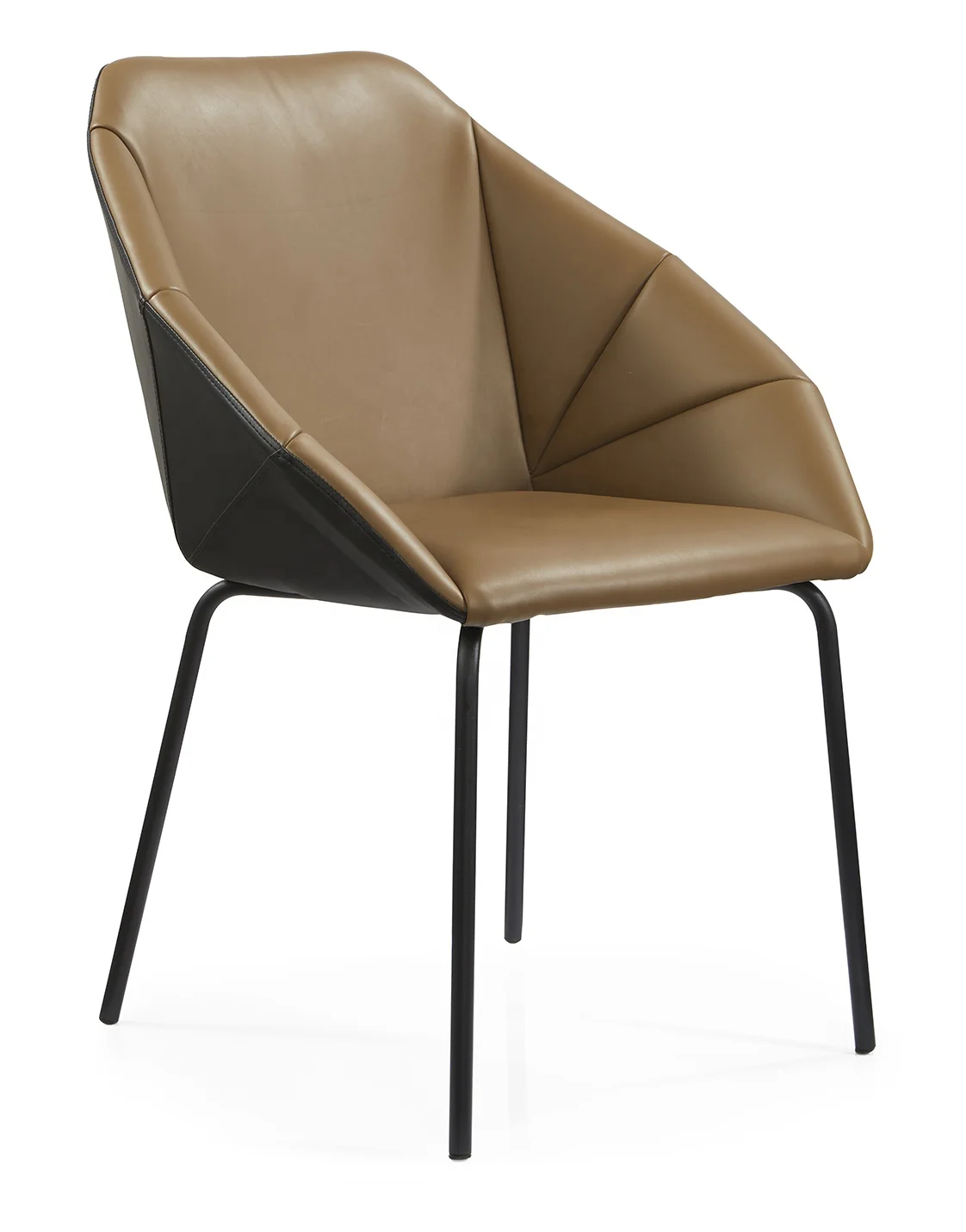 Hot Sale Armchair Leather Pu Lounge Art Discussion Fabric Leisure Sofa Chair for Lounge Office Living Room