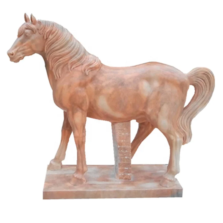 Life size big horse with sex girl statue antique brass horse statue white marble horse statue