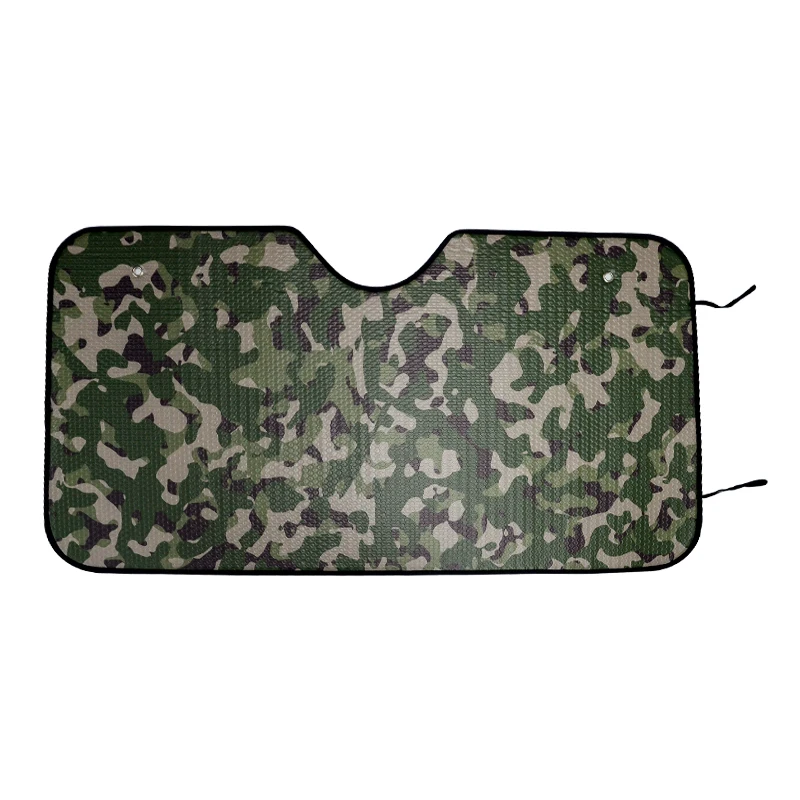 (CHAKME)Custom Pe Bubble Foldable Car Sun Shades Front Custom Printing Car Sunshade