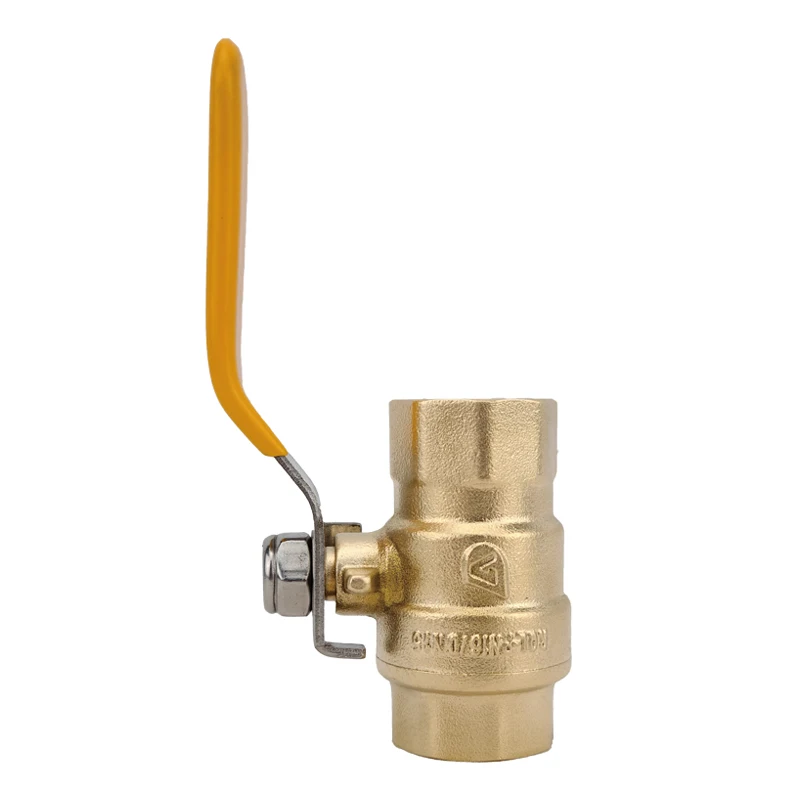 advanced technology china solder brass water meter ball valve with lock