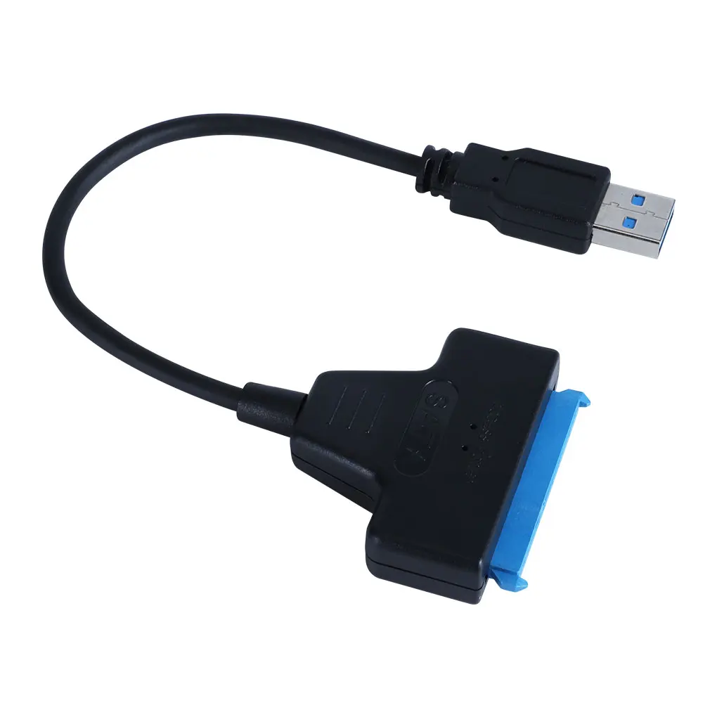  USB 3 0 SATA кабель адаптера Sata для до 6 Гбит/с поддержкой 2 5 дюймов внешний Твердотельный накопитель Жесткий диск HDD 22 Pin кабелем