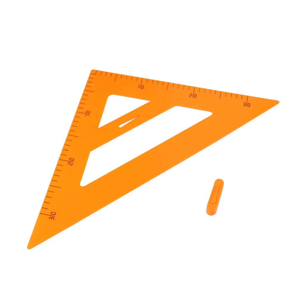 Supply School Stationery Mathematical Teaching Triangle Ruler plastic Ruler for teacher