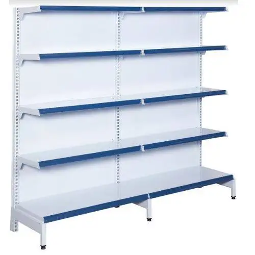 Pretty Customized Supermarket Display Shelving  Adjustable 5-level Store Racks European Retail Shelf