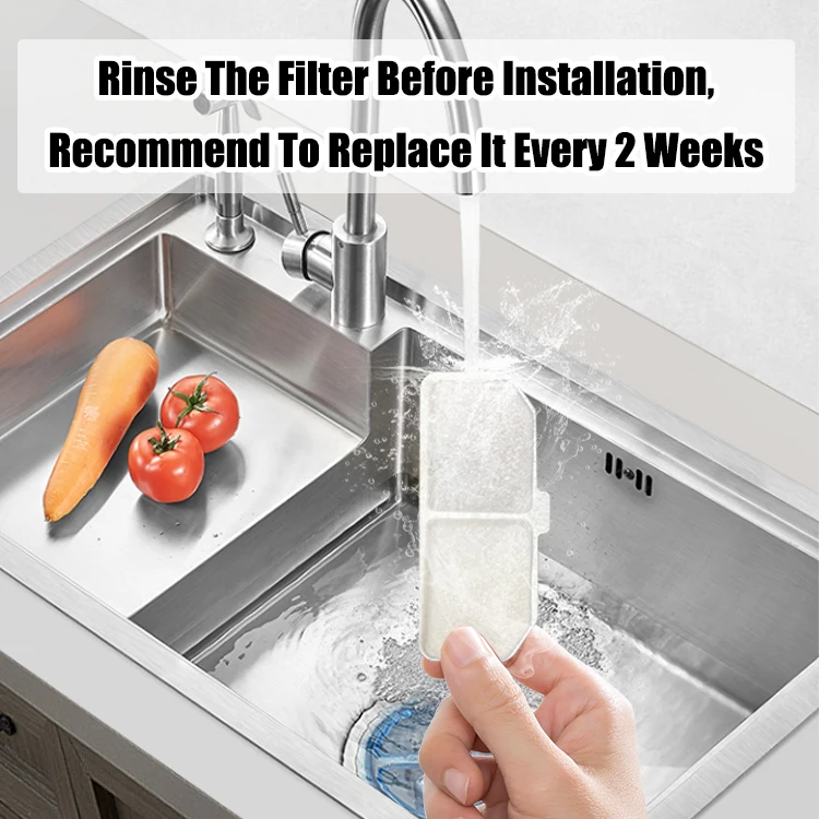 10pcs/Bag Pet Water Dispenser Purifier Replacement Filter Activated Carbon Filter Element For Dog Cat Drinking Fountain