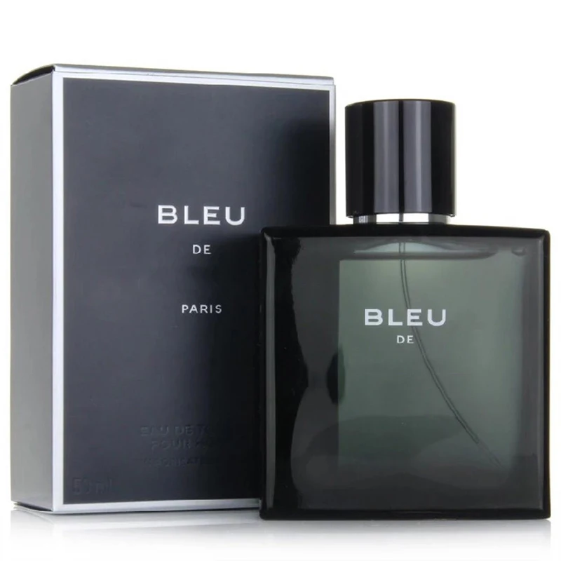 Bleu De Perfume 100ml 3.4oz Men Perfume Fragrance Eau De Parfum Long Smell Blue Man Cologne Spray Paris Famous Brand Top Quality