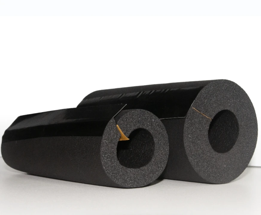 Bellsafe Rubber Insulated Pipe With Self Adhesive Nitrile Rubber Foam Insulation Tube for HVAC Copper Pipe