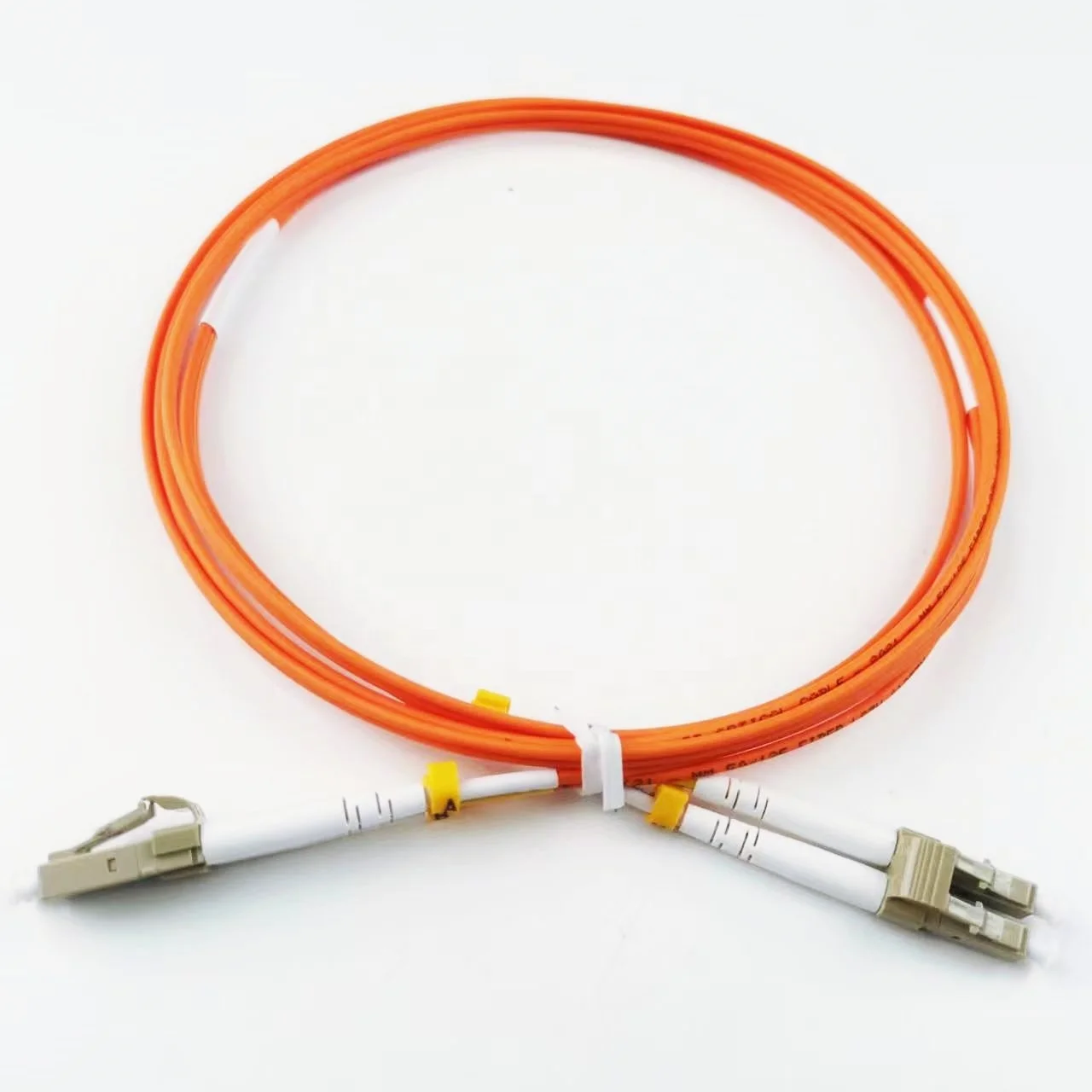 Manufacturer OEM LC/UPC-LC/UPC Fiber Optical Patch Cords OM2  DX LZSH 2.0mm 2m  Fiber Optic Cable