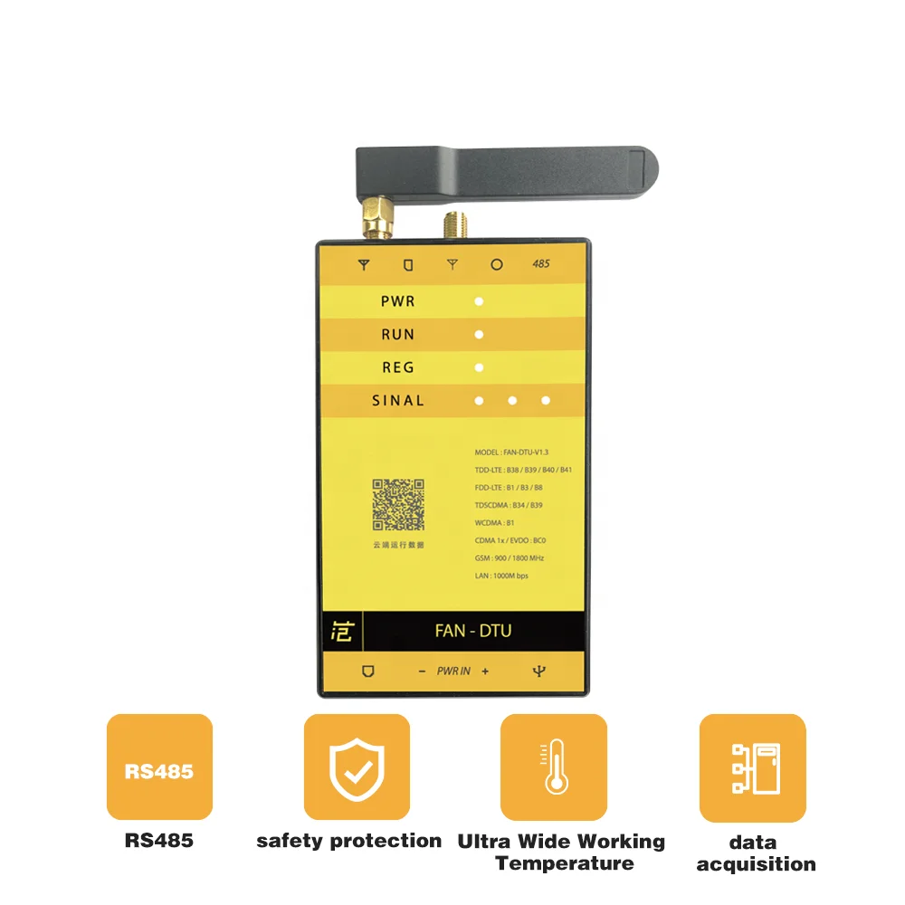 Good Quality Industrial DTU25-AF Sim Card RJ45 RS485 GSM GPRS Modem LTE 4G DTU for North America