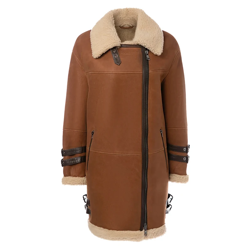 NAFA Factory Customize Womens Vintage Winter Warm Long Coat With Top Quality Affordable Price