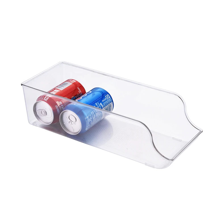 
SA-0481 Fridge Freezer Plastic Food Storage Organizer Bins For Soda Cola Cans 