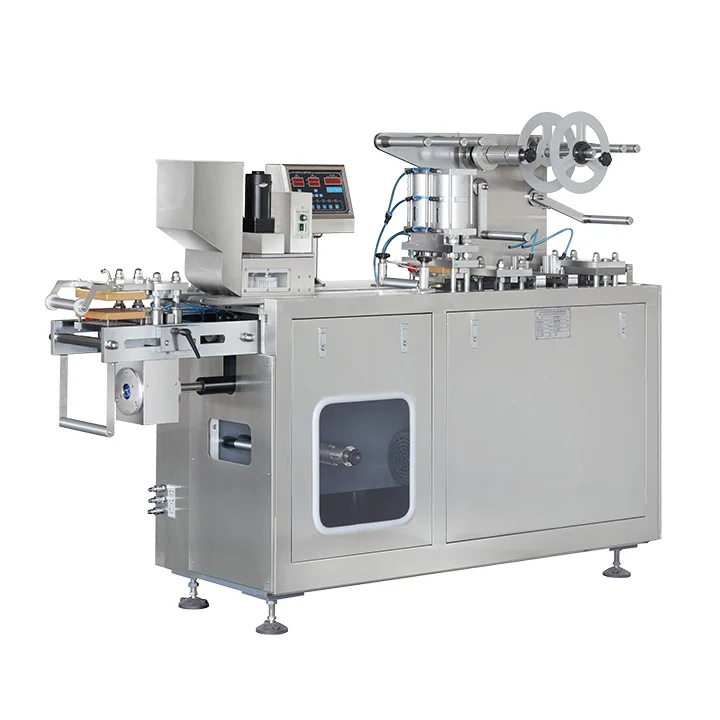 DPP-150 Flat Type Alu PVC and Alu  Alu Blister packaging machine and Cod-liver oil liquid packaging machine