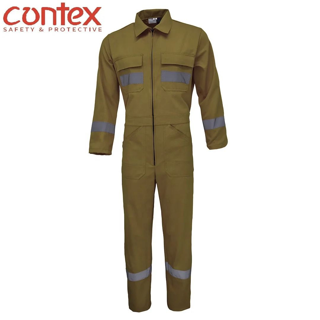 
Workwear WW Flame Retardant Flame Resistant FR Anti-Static High Visibility Hivis Protective Safety Overall Coverall 