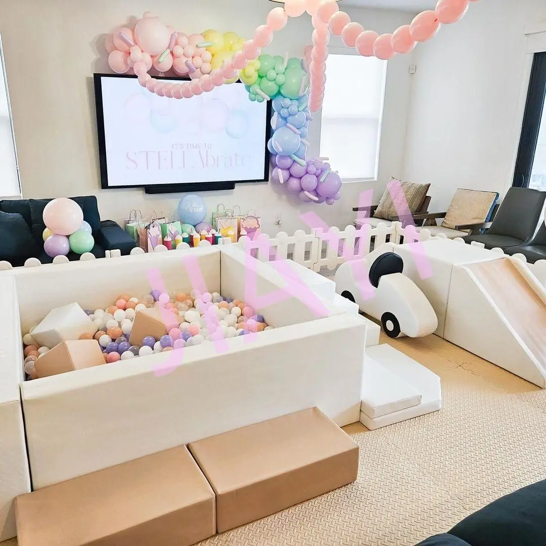 Price Cheap Kids Climber Soft Play Soft play set round ball pit Indoor playground kids climbing  kids outdoor playground