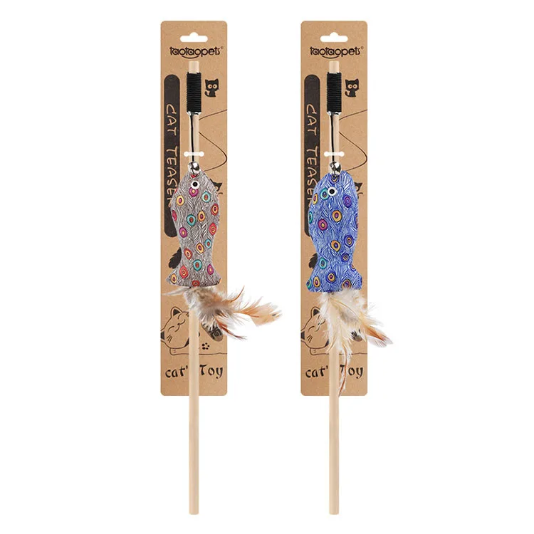 High Quality Funny Cute Cat Teaser Stick Cat String Toy