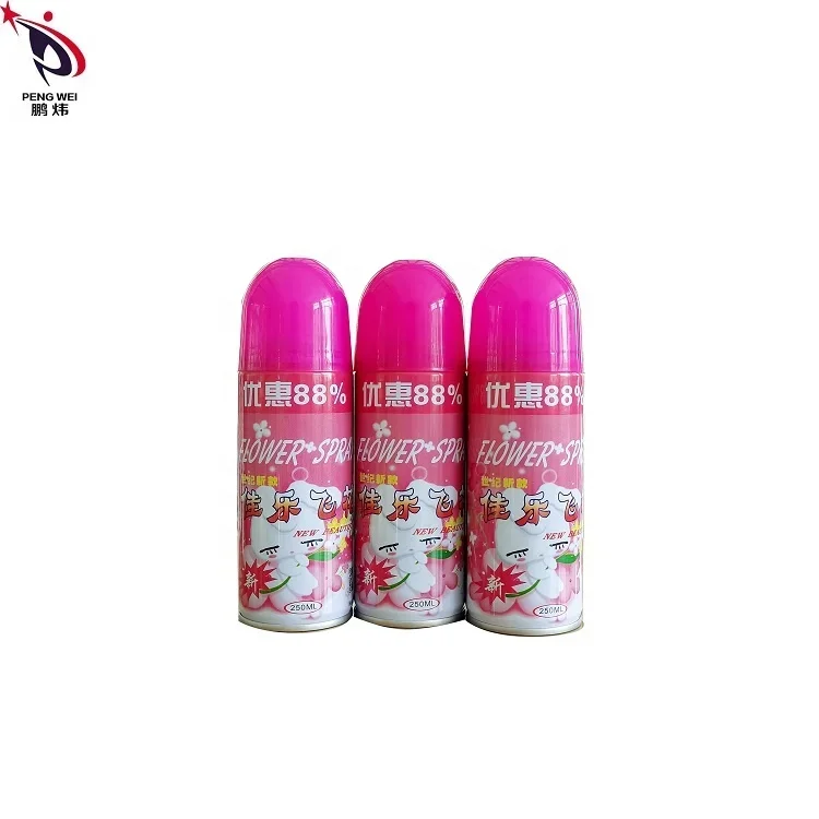 Wholesale Jiale Party Wedding Decoration Floral Spray Color Aerosol Fly