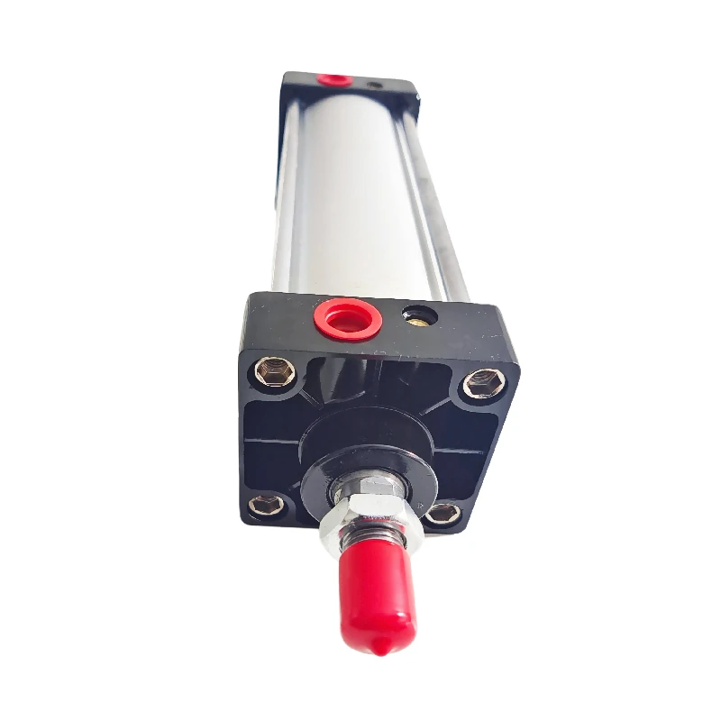 China Manufacture Aluminum Telescopic Cylinder Pneumatic Cylinder
