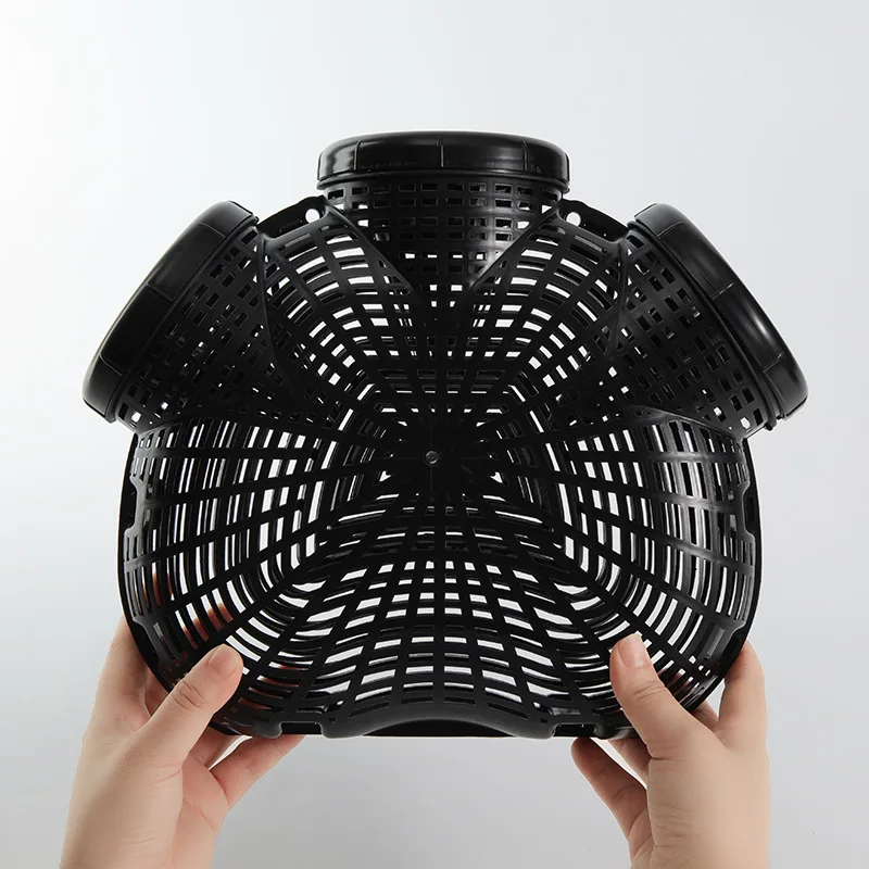 2022 New Wholesale Fishing cage Fish eel, loach and lobster crab Self-made inverted beard fishing cage artifact