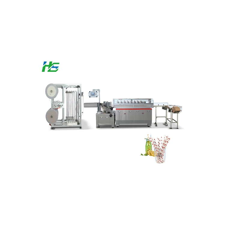 China high speed automatic paper straw packing machine