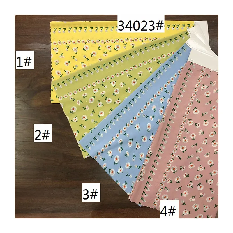 Wholesale 30*68 rayon fabric floral printed rayon fabrics.