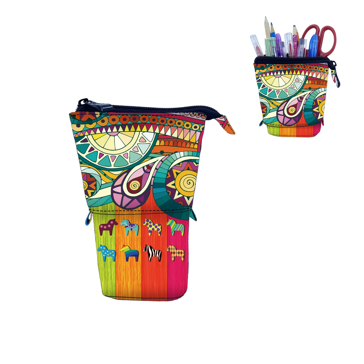 Cute stationery pencil case large capacity lightweight stationary item pencil case wholesale organizer pencil case