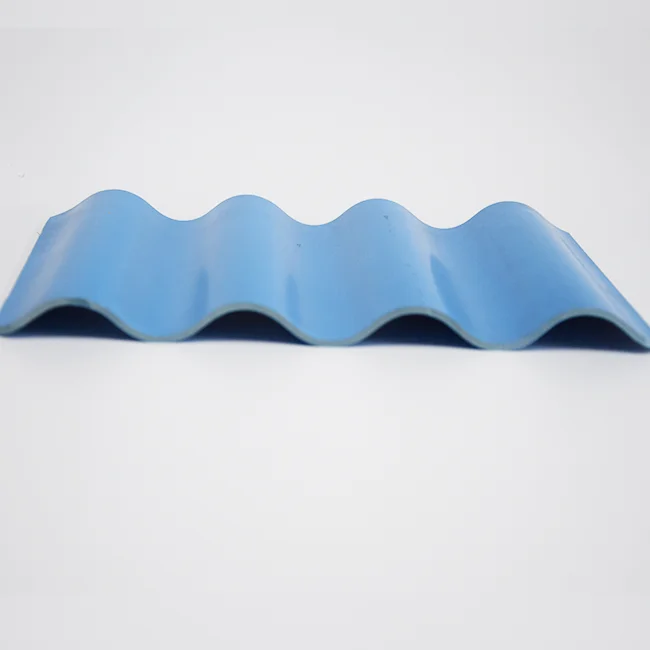 Waterproof 2 mm 2 layer corrugated upvc roofing sheet with ASA coated