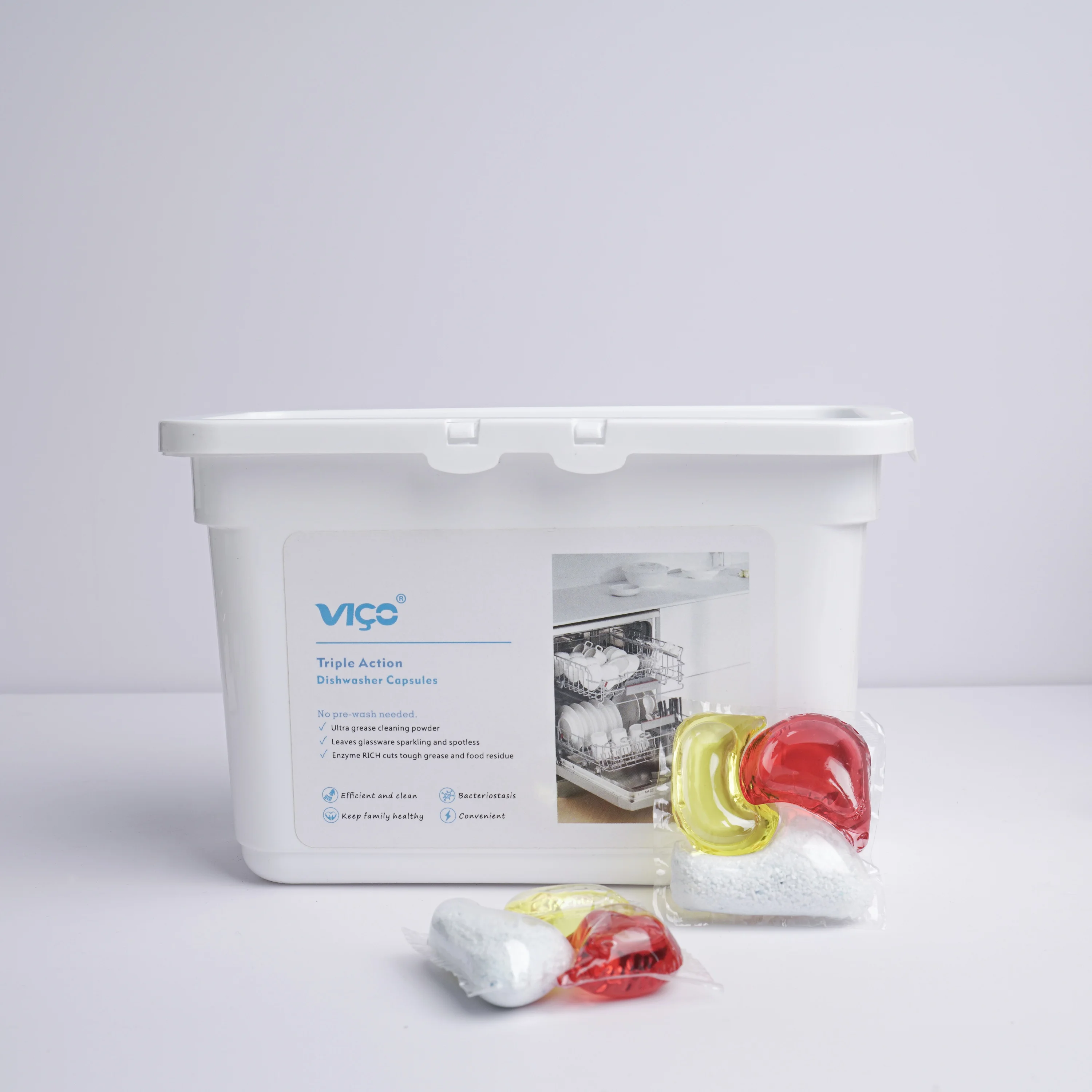 Good quality laundry pods Mild formula Natural Liquid and  powder Laundry Detergent pods