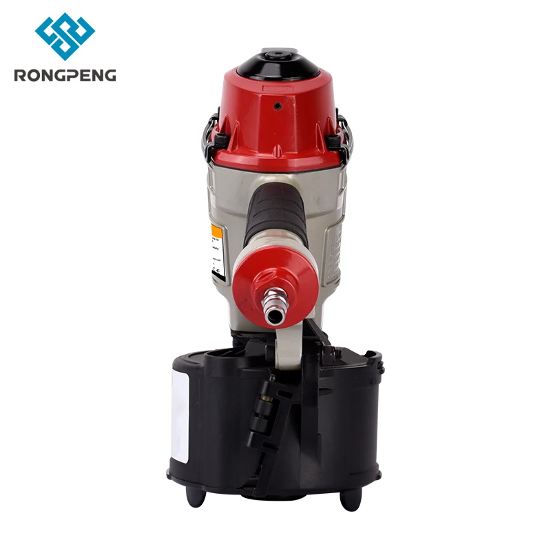 RONGPENG MCN55 Adjustment Coil Pallet Nailers Air Nail Gun Pneumatic Hand Tool  For Wood House and Pallet