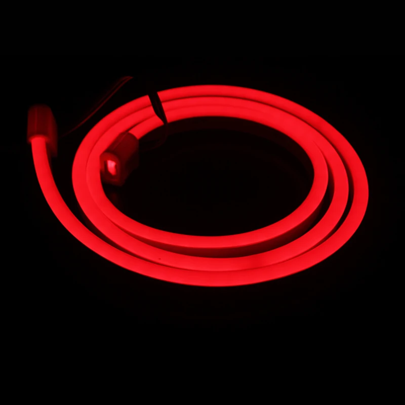 Outdoor IP68 Waterproof 3000K 4000K Warm White LED Neon Flex Hose 24V
