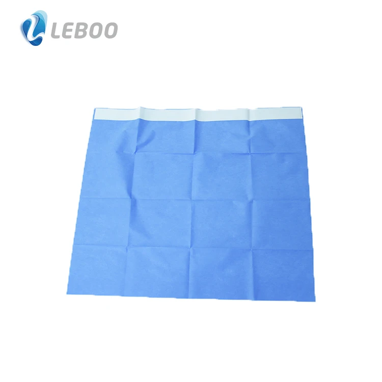 Высококачественные одноразовые медицинские хирургические аксессуары Leboo CE ISO, хирургическая драпировка с клейкой стороной