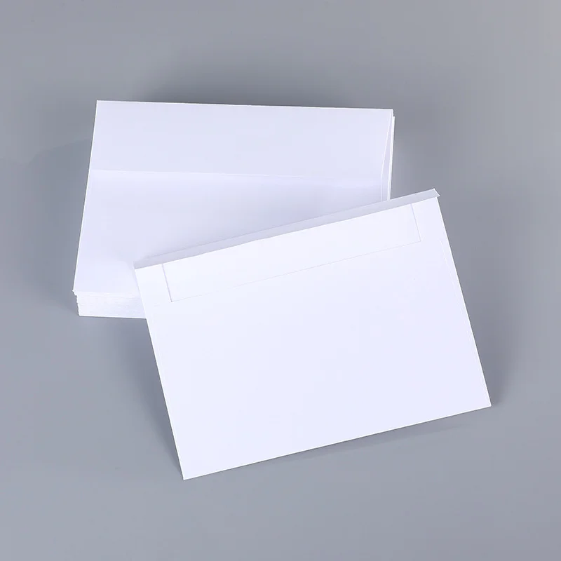 A7 конверт 5 1/4x7 1/4 белый льняной 80 gsm 24lb конверты для подарочных карт