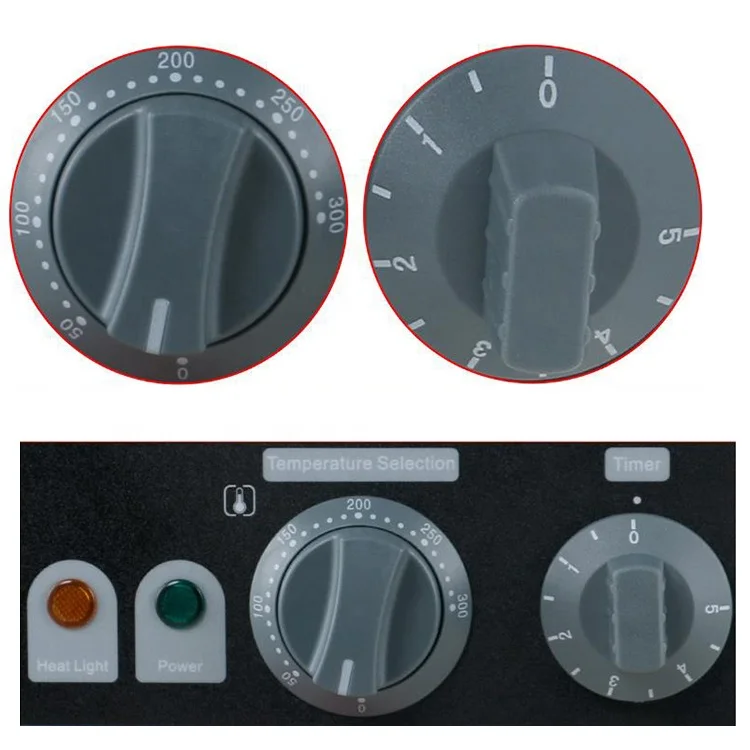 Home Electric 110v 220v Panini Press Pasted Bread Grill Sandwich Waffle Breakfast Maker