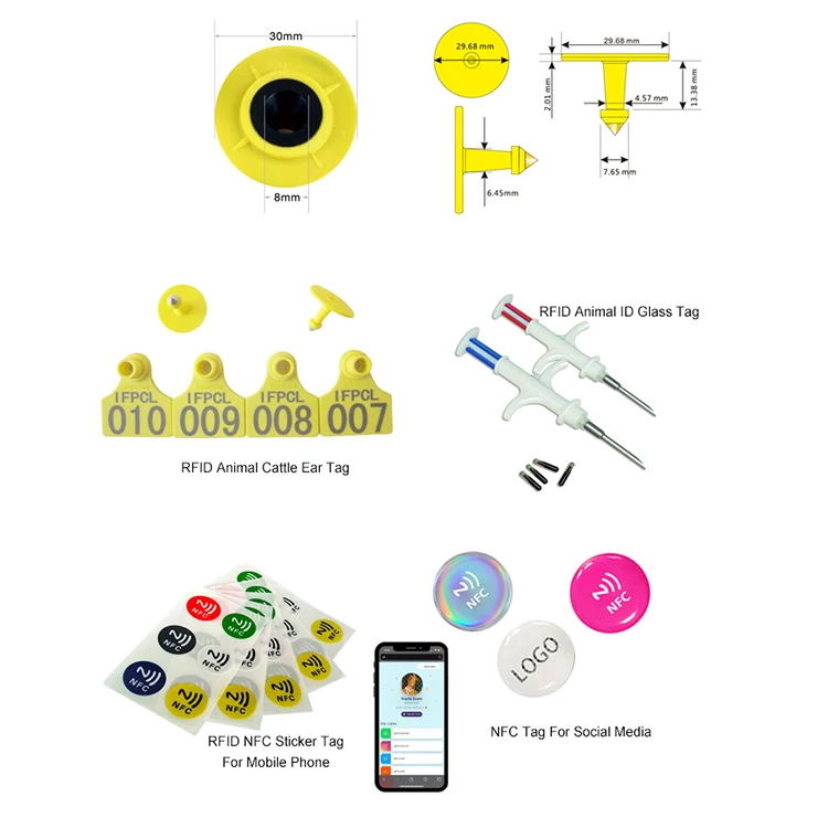  Customized Printing Tag213 Em Metal 213 Tracking Dog Air Smart 13.56Mhz Rfid Nfc Pet Epoxy Hang Tag