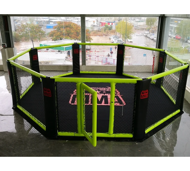 FIGHTBRO CL5 Mma Ufc Octagon Cage Customized Size Logo Boxing Taekwondo Karate Wrestling Judo Boxing Ring
