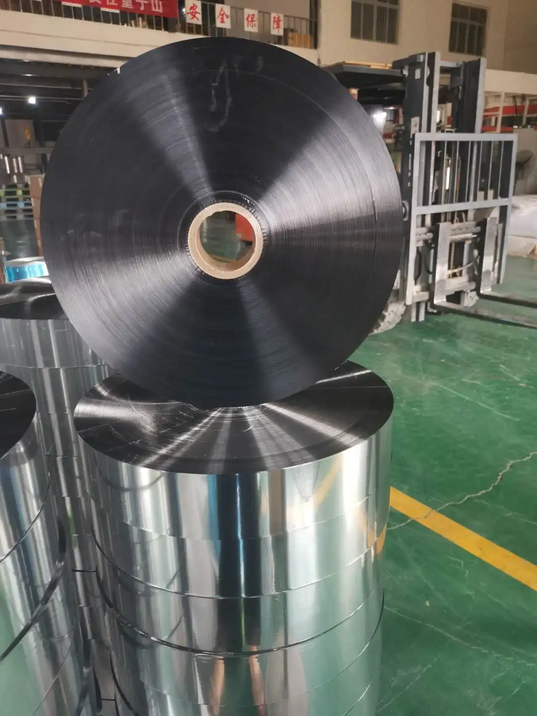 mirror metallized polyester film/aluminium coil for thermal insulation