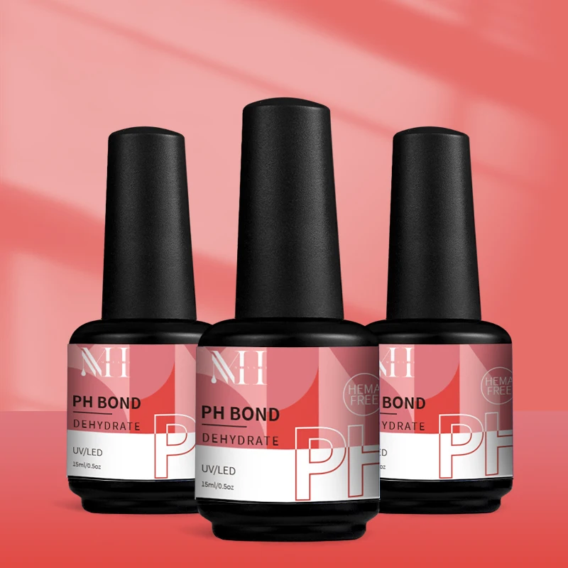 Nails Supplies Salon 15ml No Need Cure Air Dry Ph Bond Nail Prep Dehydrator And Ph Balancing Bond Primer As Base Step