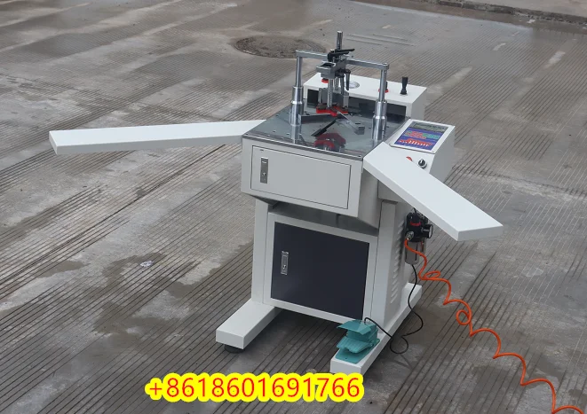 Hot pin nail angle machine with extension plate nine nails automatic CNC photo frame picture frame splicing machine
