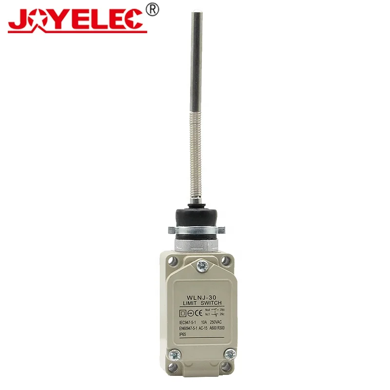 Электрический концевой выключатель JOYELEC с плунжером WLNJ-30 готовой акции 10А 250VAC
