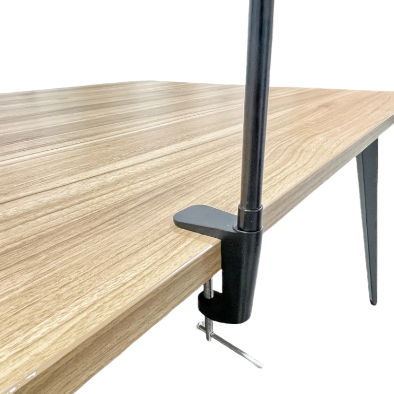 High Precision I Shaped Metal Clips Metal Cantilever Bracket Clamp Desktop Fixation Right Angle Base Extended Clip