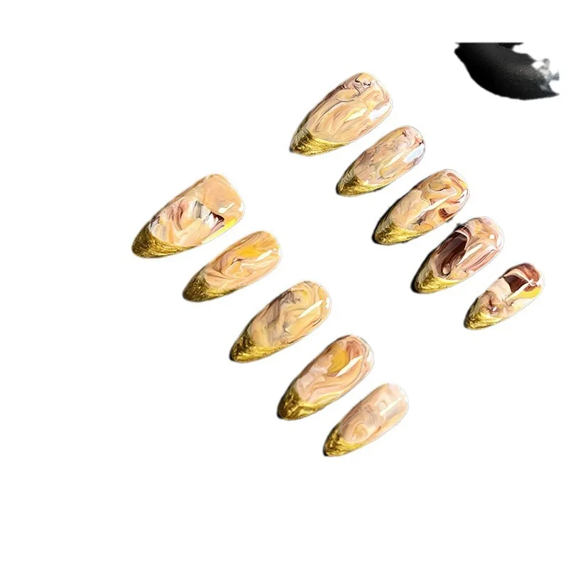 Hot-selling European and American hot-selling short almond armour pure hand-worn armour tablets