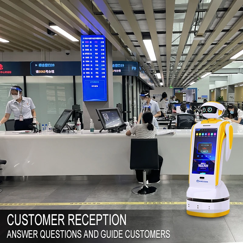 2024 Commercial Reception Robots Chat Dancing Welcome Robot Support Programing and IOT Humanoid Robot With ChatGPT For Reception